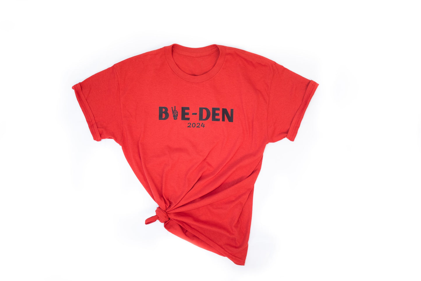 Red Unisex BYE-DEN 2024 © T-shirt