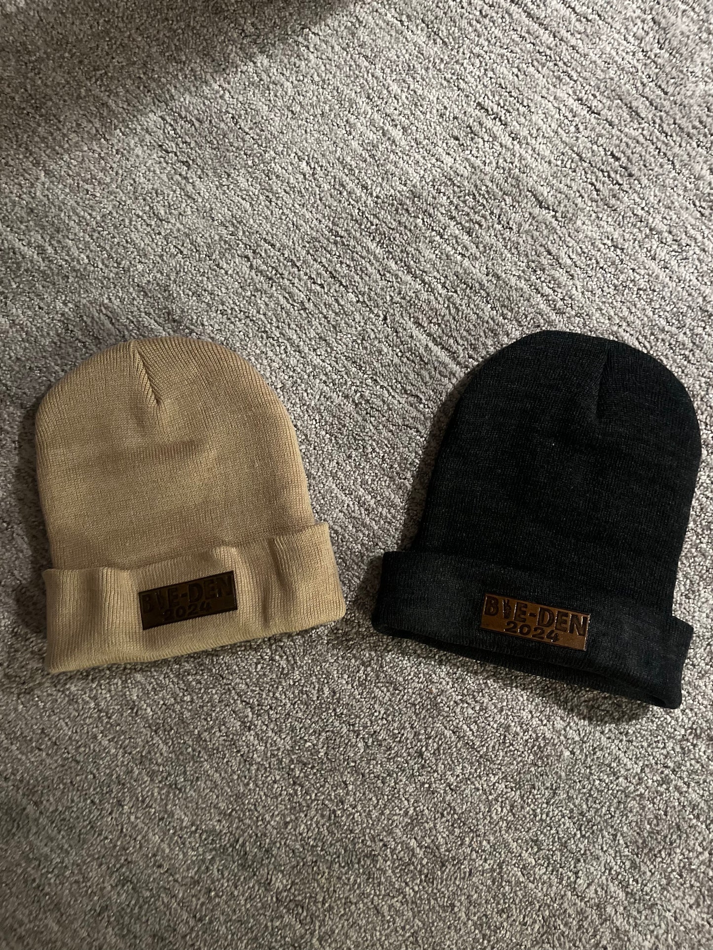 BYE-DEN Beanie - Caramel color