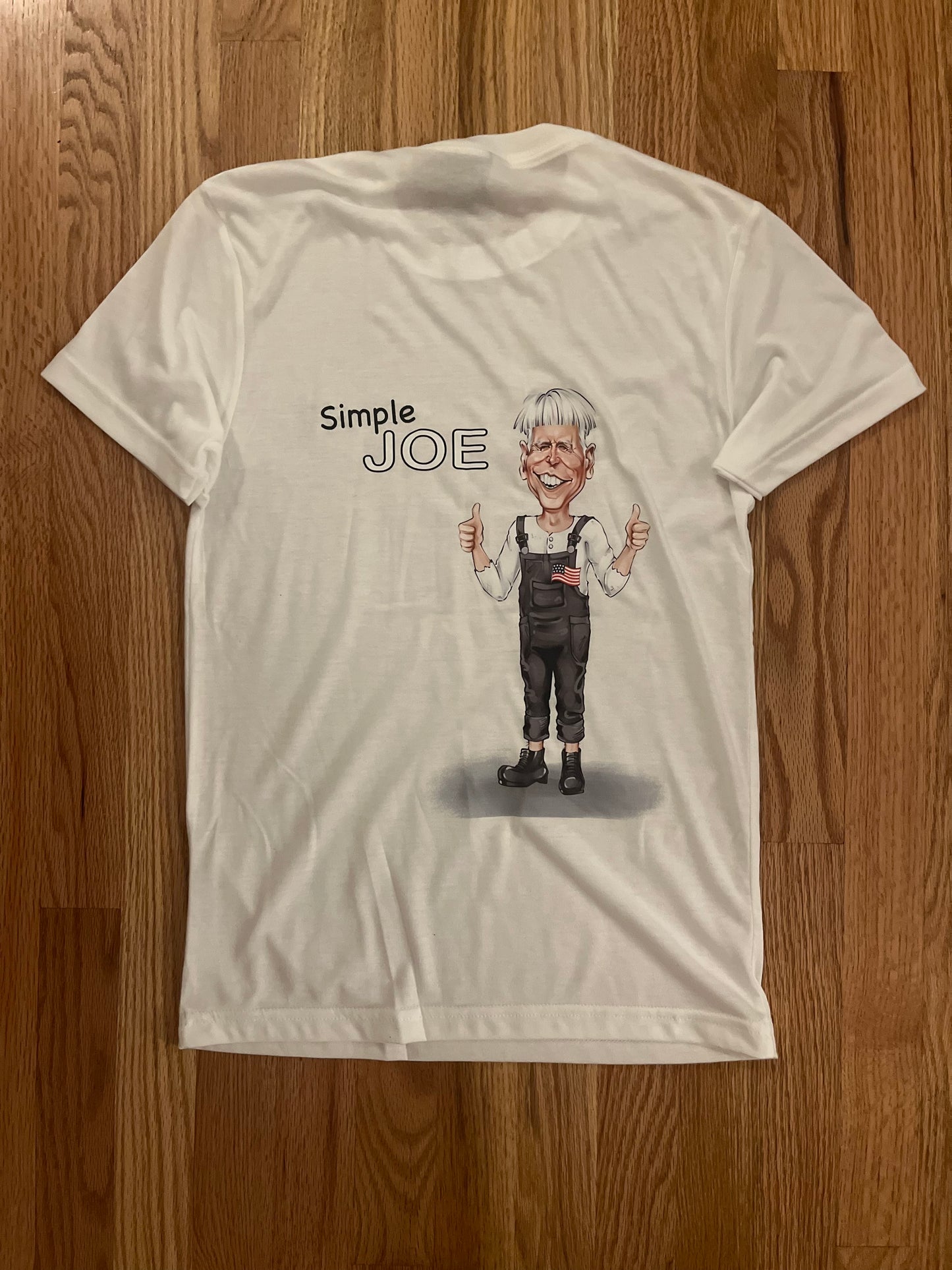 White ✌️Simple Joe T-shirt