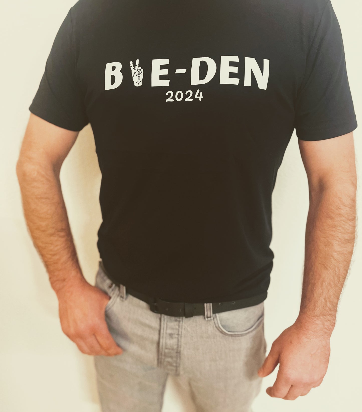 Black Unisex BYE-DEN 2024 © T-shirt